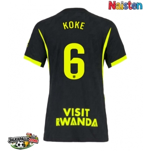 Atletico Madrid Koke #6 Vieraspaita Naisten 2026-27 Lyhythihainen